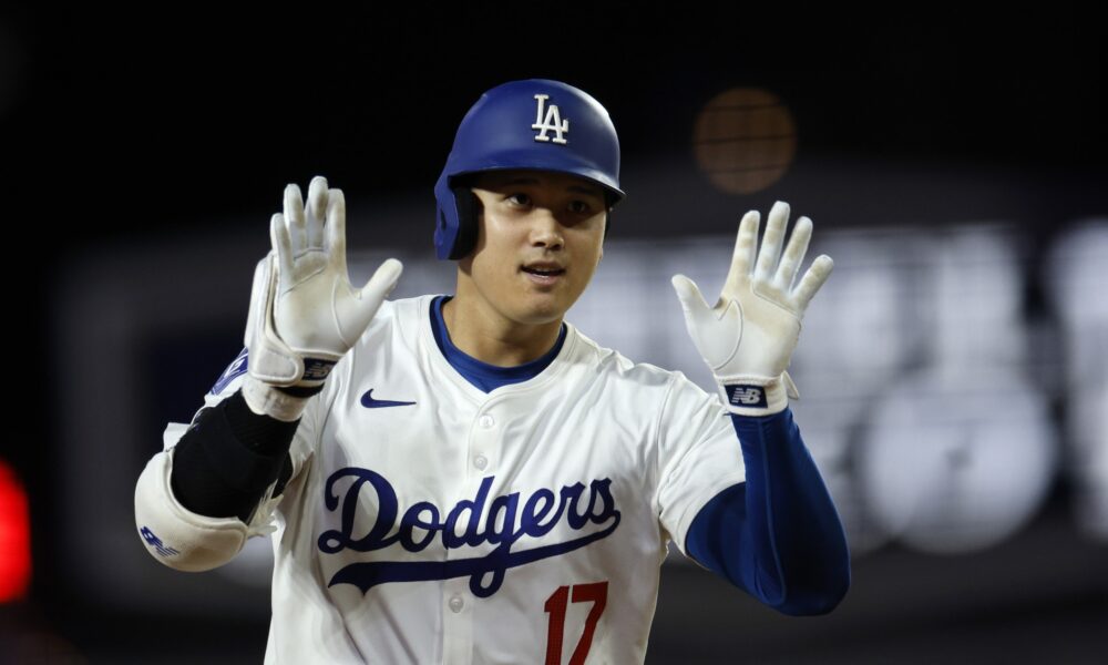 Dodgers’ Shohei Ohtani hits 94 Mph in first spring bullpen